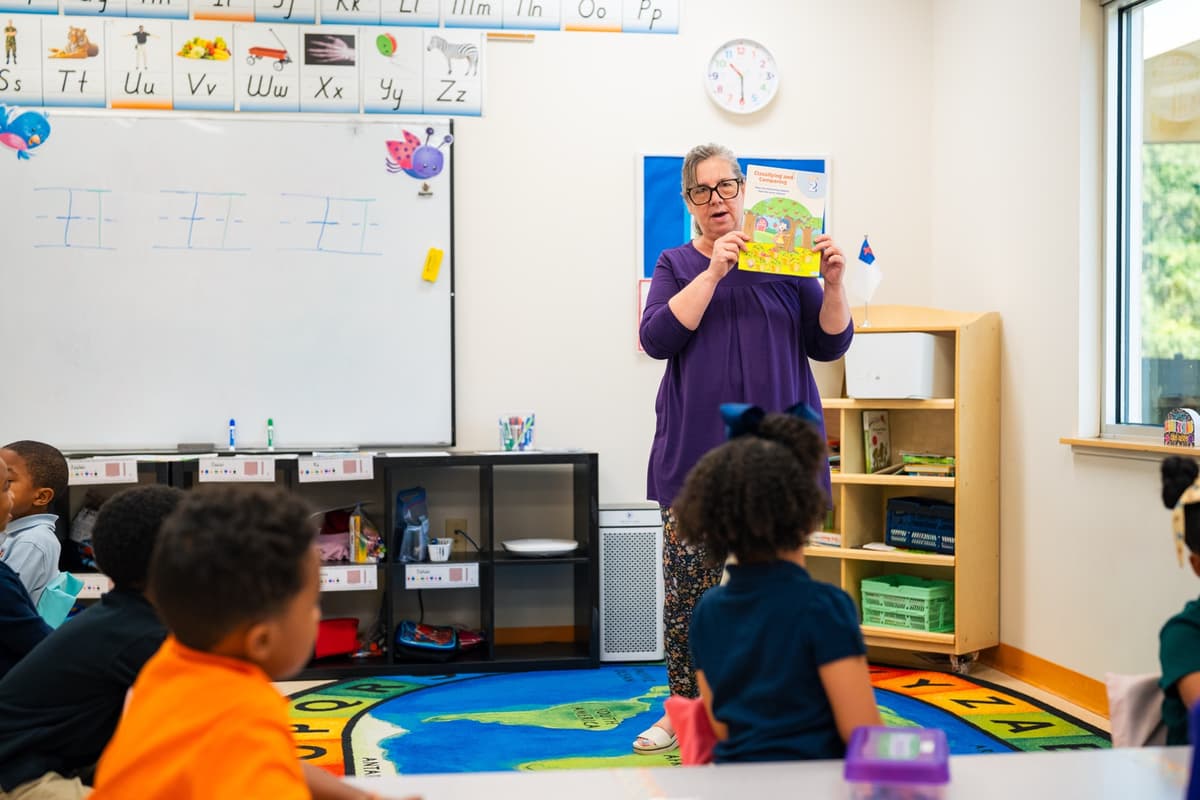 Kindergarten story time